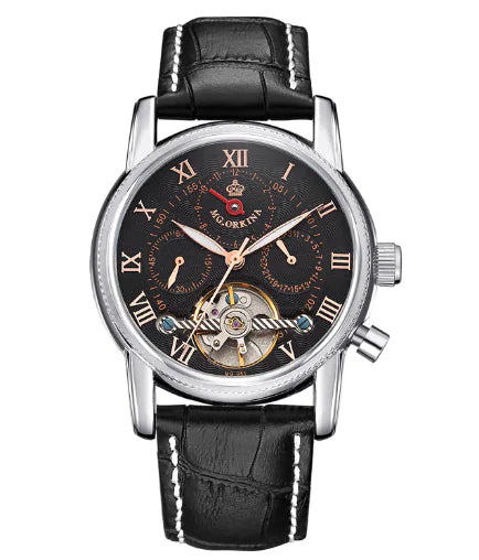 Montre Homme Automatique Multifonctionnelle Calendrier avec Volant Ma boutique