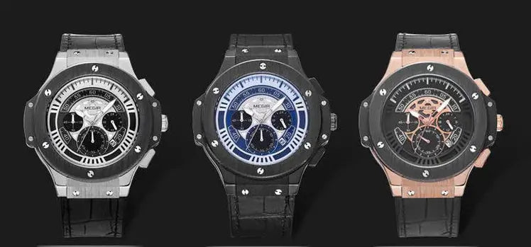 Montre Quartz Multifonctionnelle Étanche pour Hommes Ma boutique