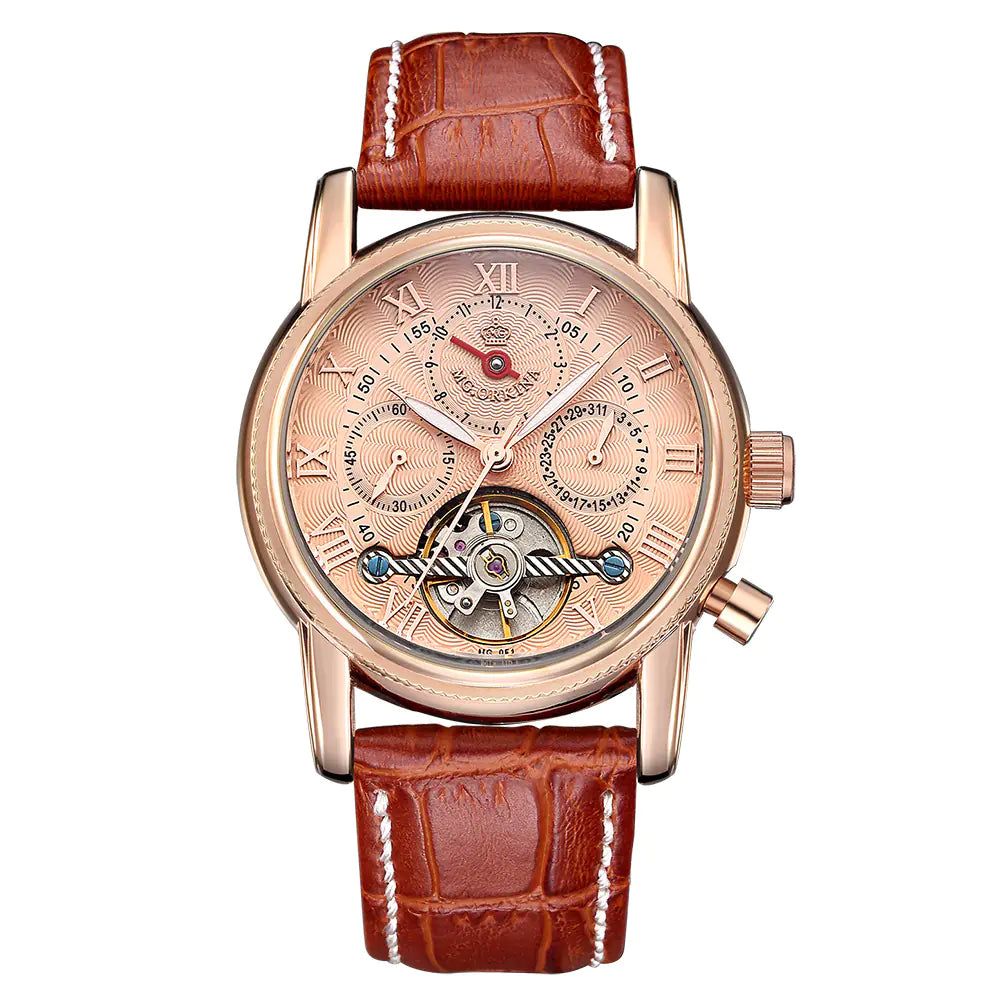Montre Homme Automatique Multifonctionnelle Calendrier avec Volant Ma boutique