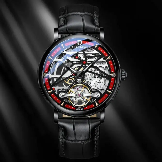 Montre Automatique Mécanique Creuse Glenn pour Hommes Ma boutique
