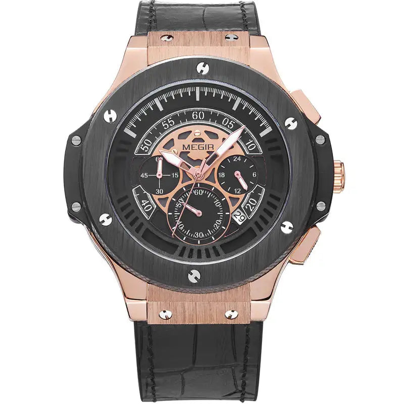 Montre Quartz Multifonctionnelle Étanche pour Hommes Ma boutique