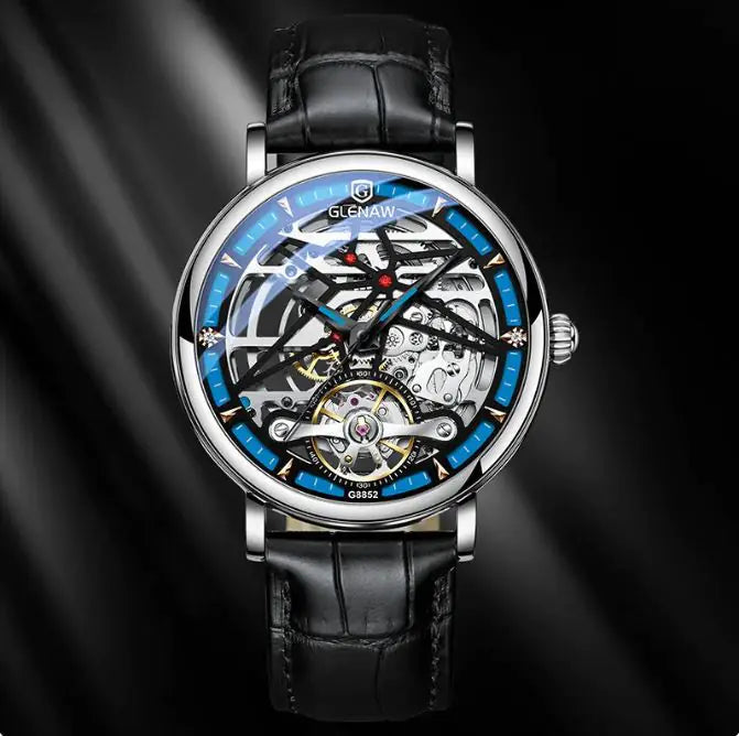 Montre Automatique Mécanique Creuse Glenn pour Hommes Ma boutique