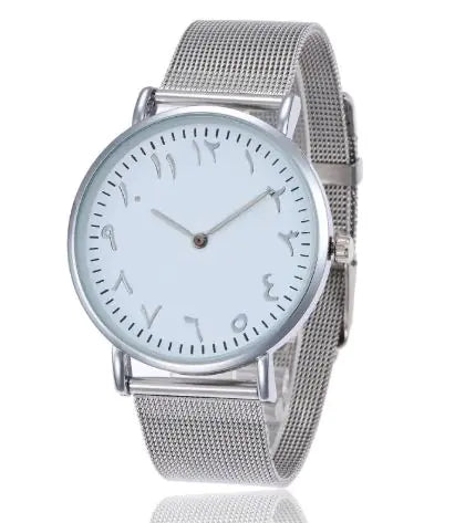 Montre à Quartz pour Femmes avec Chiffres Arabes Ma boutique