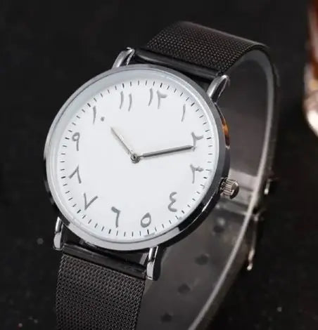 Montre à Quartz pour Femmes avec Chiffres Arabes Ma boutique