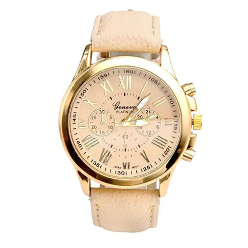 Montre en cuir pour femmes & Montre Quartz pour hommes en extérieur Ma boutique