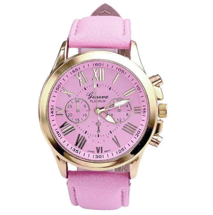Montre en cuir pour femmes & Montre Quartz pour hommes en extérieur Ma boutique