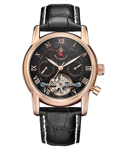 Montre Homme Automatique Multifonctionnelle Calendrier avec Volant Ma boutique